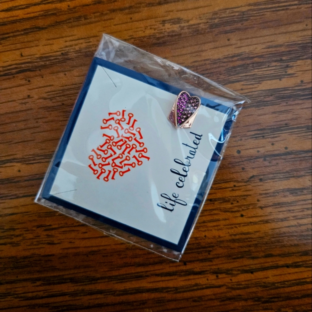 Heart charm